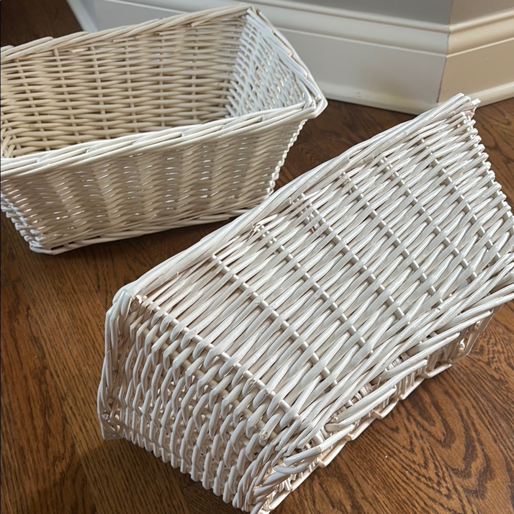 Wicker Storage Baskets - Picture 3 of 3